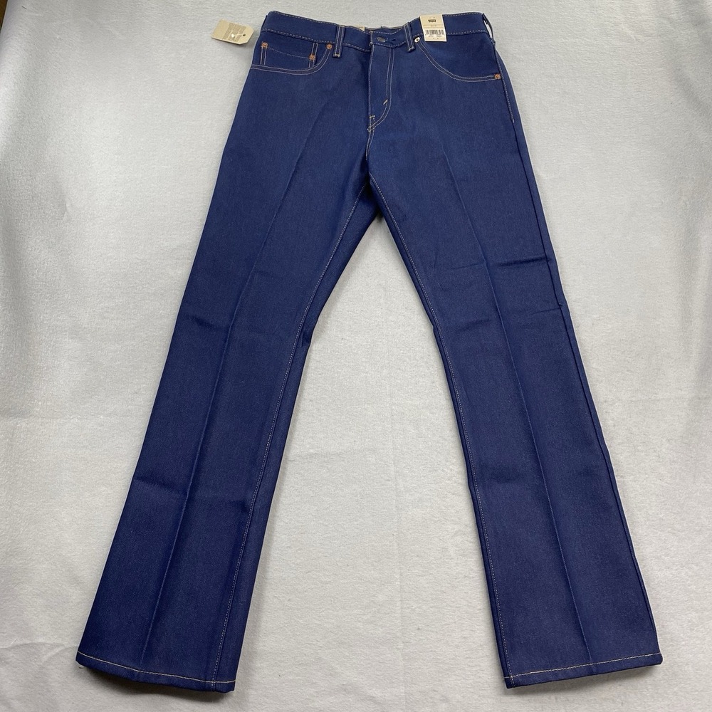 Levis Jeans Mens 32x32 Blue Denim 517 Bootcut Dark Wash Western Cowboy Rodeo
